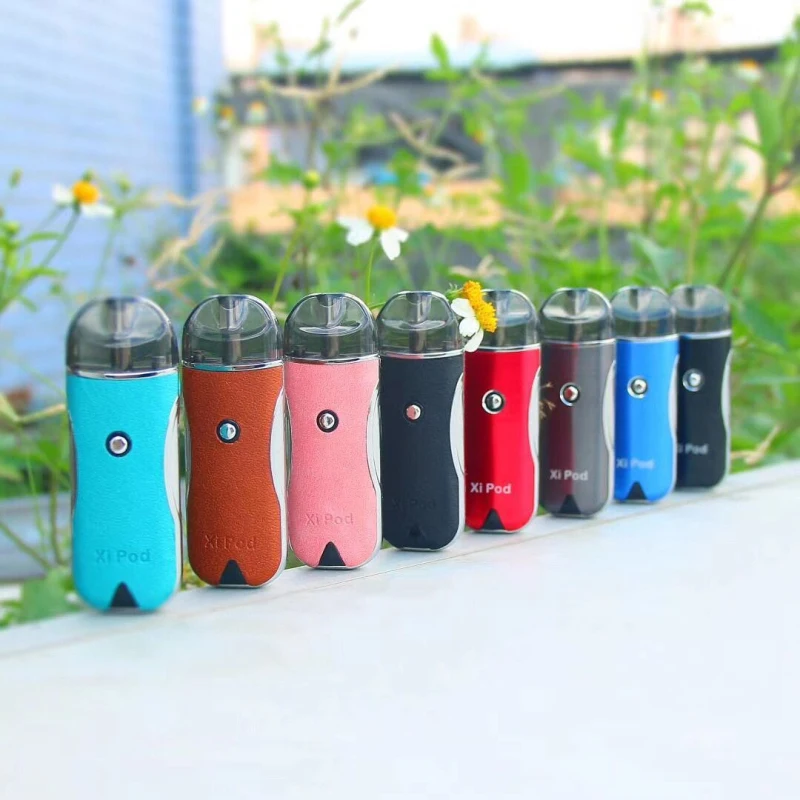 

ATVS Xi-Pod System Vape Kit Electronic Cigarette with 650mAh TC Battery 2ml Refilling Ceramic Coil Pod Cartridge Vape Vaper Kit