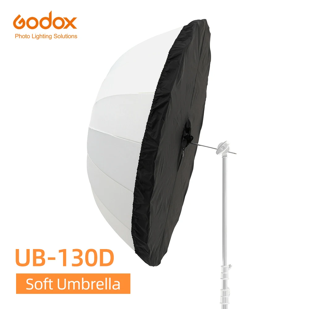 Godox Ub130d 130cm White Parabolic Reflective Transparent Soft