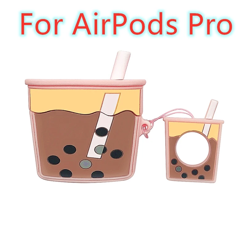 3D милый чехол для наушников для Apple AirPods 1 2 3 Pro, силиконовый чехол Airpods3, защитный чехол, аксессуары - Цвет: For AirPods Pro