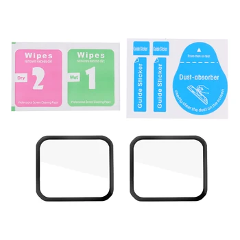 

Watch Screen Tempered Glass 2x Transparent Screen Guard Cover Smart Watch Protector Film for OPPO Watch 46mm