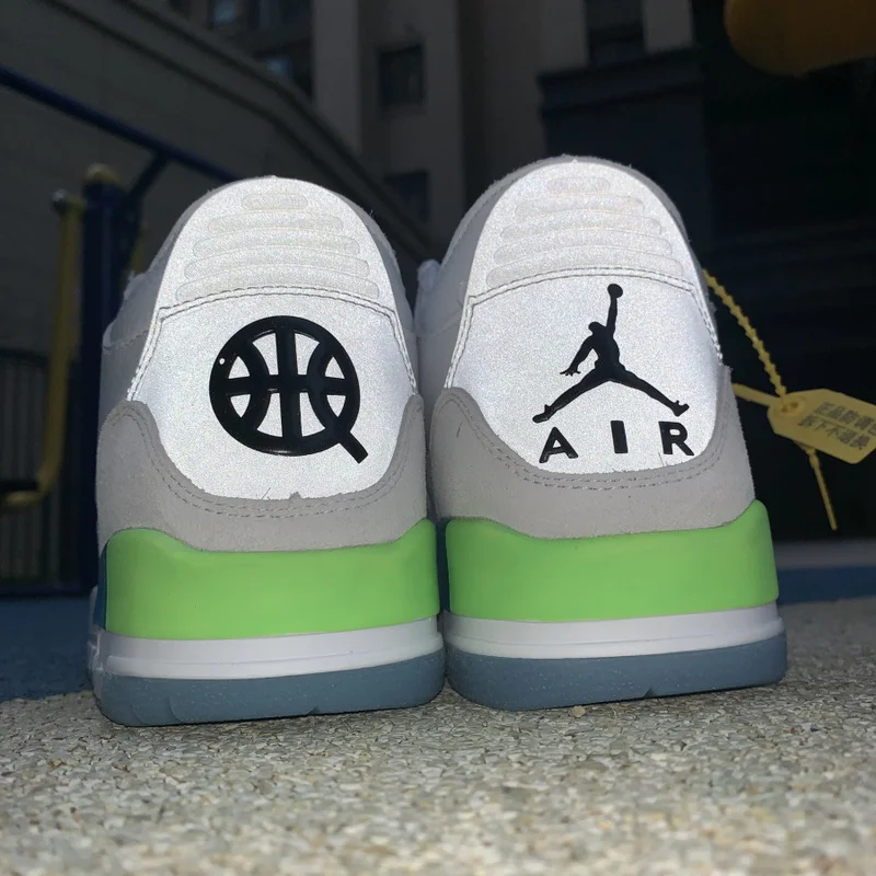 Jordan 3 Ретро сеульские баскетбольные кроссовки мужские кроссовки Quai 54 aj3 белые радужные уличные кроссовки 3 м светоотражающие AT9195-111