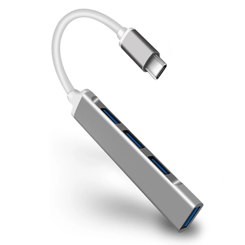 Mini USB C-HUB HUB USB 3,0 tipo-C USB Splitter USB-C Dock adaptador OTG para Macbook Pro 13 15 aire Mi Pro HUAWEI Matebook