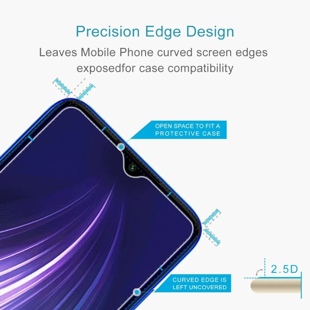 Для Xiaomi Redmi Note 8 8 Pro 6 Pro защита экрана телефона 0,26 мм 9H 2.5D Закаленное стекло пленка