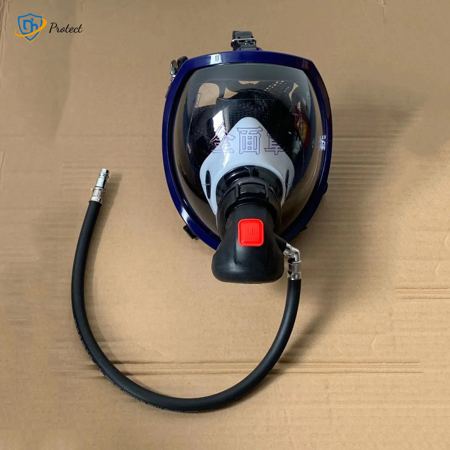 Positive pressure air breathing apparatus mask and RHZK6.8 / 30mpa supply valve fire Gas | Безопасность и защита