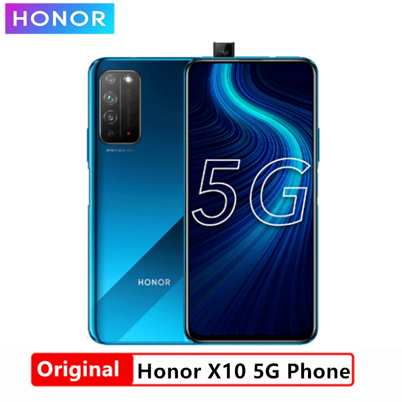 Смартфон Honor x10 6 63 дюйма 4300 мАч Kirin 820 90 Гц 22 5 МП | Мобильные телефоны и аксессуары