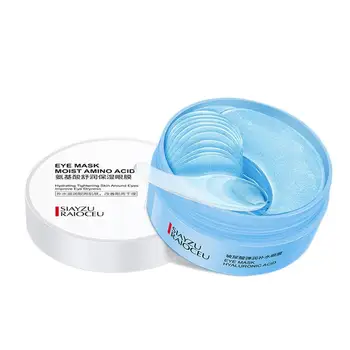 

60pc Hyaluronic Acid Moisturizing Eye Patches Remove Dark Circles Collagen Repair Eye Mask Gel Pads For Under Eye Bags Skin Care