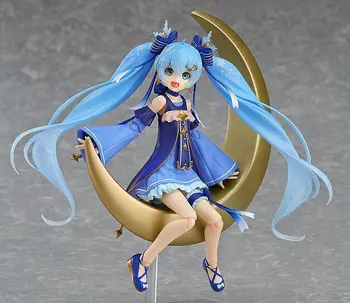 

Anime Hatsune Miku Figure Miku FIGMA EX-037 Twinkle Snow Ver. PVC Action Figure Toys Collection Model Doll Gift