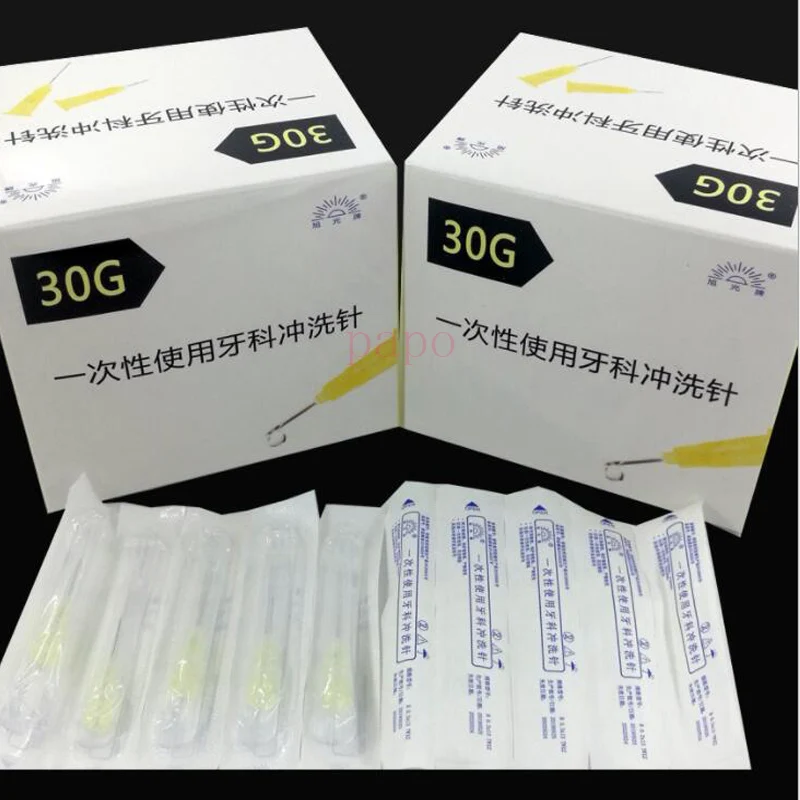 100 piece, 30G * 4mm ,30G * 13mm , 30G * 25mm , syringes Needle
