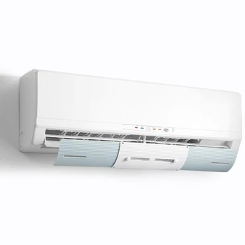 

Hot Adjustable Air Conditioner Cover Windshield Anti-wind Shield Air Conditioning Wind Guide Month Straight Deflectors Baffle