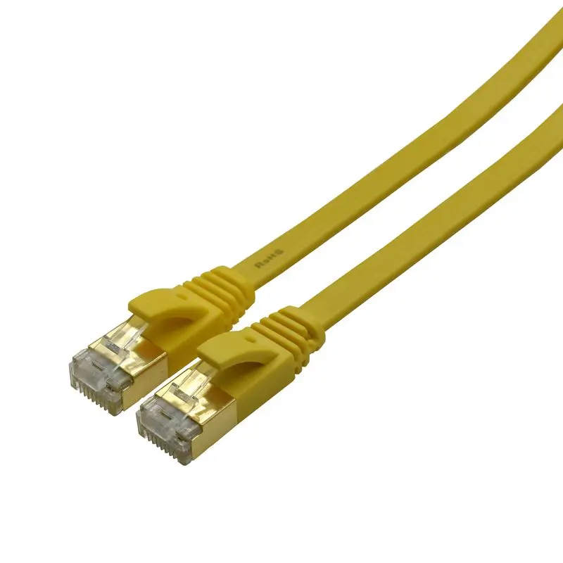 CAT7 RJ45 ROUND LAN Network Ethernet Cable 10G ( 3M 5M 15M 25M 30M