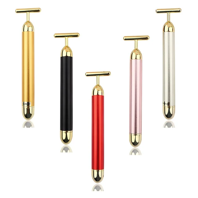 【新品未使用】 24K GOLD BEAUTY STICK MODEL FO-1 Amazon.com: Beauty Bar 24k Golden Pulse Facial Massager