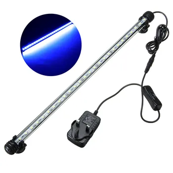 

48cm 5W Aquarium Light LED Waterproof Fish Tank Light Underwater Fish Lamp Aquariums Decor Lighting Plant Lamp UK/AU Plug