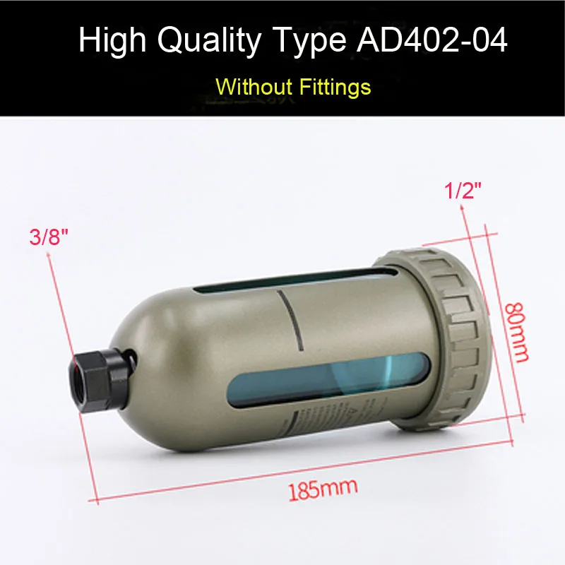 AD402-04 воздушный компрессор сливной клапан воды 1/" 3/8" автоматический сливной масляный фильтр сепаратор воды Обычный/Высокое качество/черный