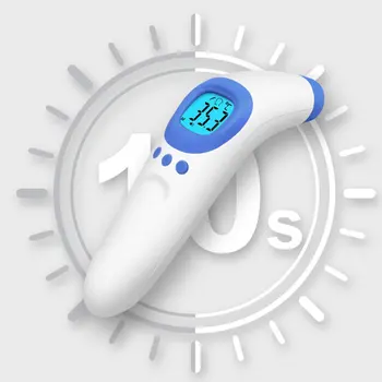 

Non-Contact Forehead Thermometer Infrared Thermometer for Baby Kids and Adults Accurate Instant Readings Ear Thermometer