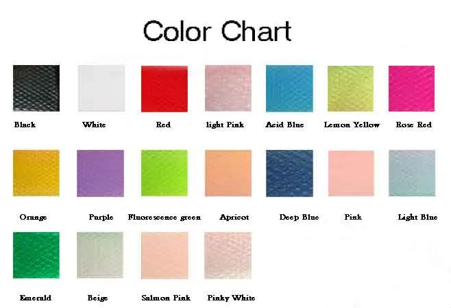 ballet tutu color chart