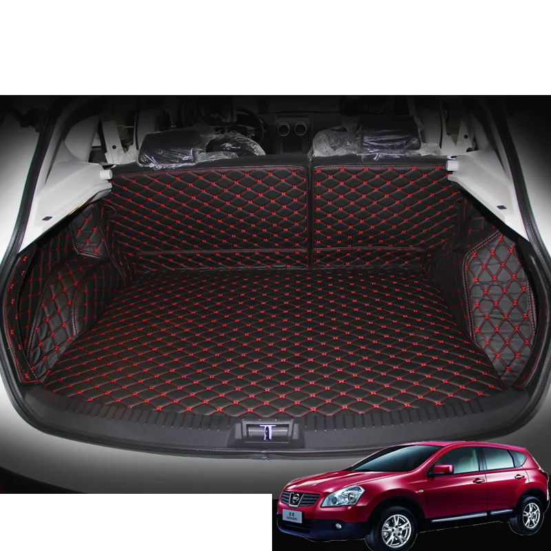Кожаный коврик для багажника автомобиля Lsrtw2017 подкладка грузовика Nissan Qashqai 2006 2007