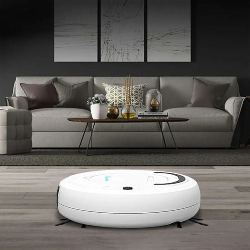 

Auto Sweeping Robot Vacuum Cleaner for Home Office Rechargeable Dirt Dust Smart Mop Floor Corners Dust Cleaner Sweeper Washing