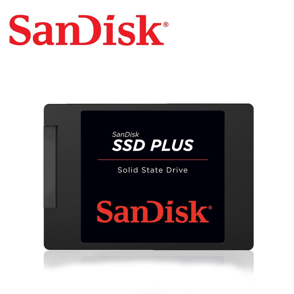 1tb ssd 2.5 internal hard drive 100% Sandisk SSD Plus 120GB 240GB 480GB SATA III 2.5" laptop notebook solid state disk SSD Internal Solid State Hard Drive Disk best internal ssd for pc