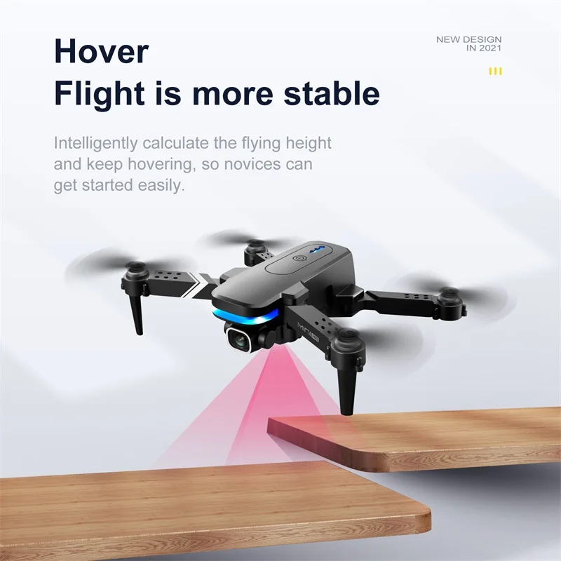 New KY910 Mini Drones With Dual Camera HD 4K 1080P WiFi Fpv Drone Quadcopter Collapsible Rc Helicopter App Controlled Toys Gift 5
