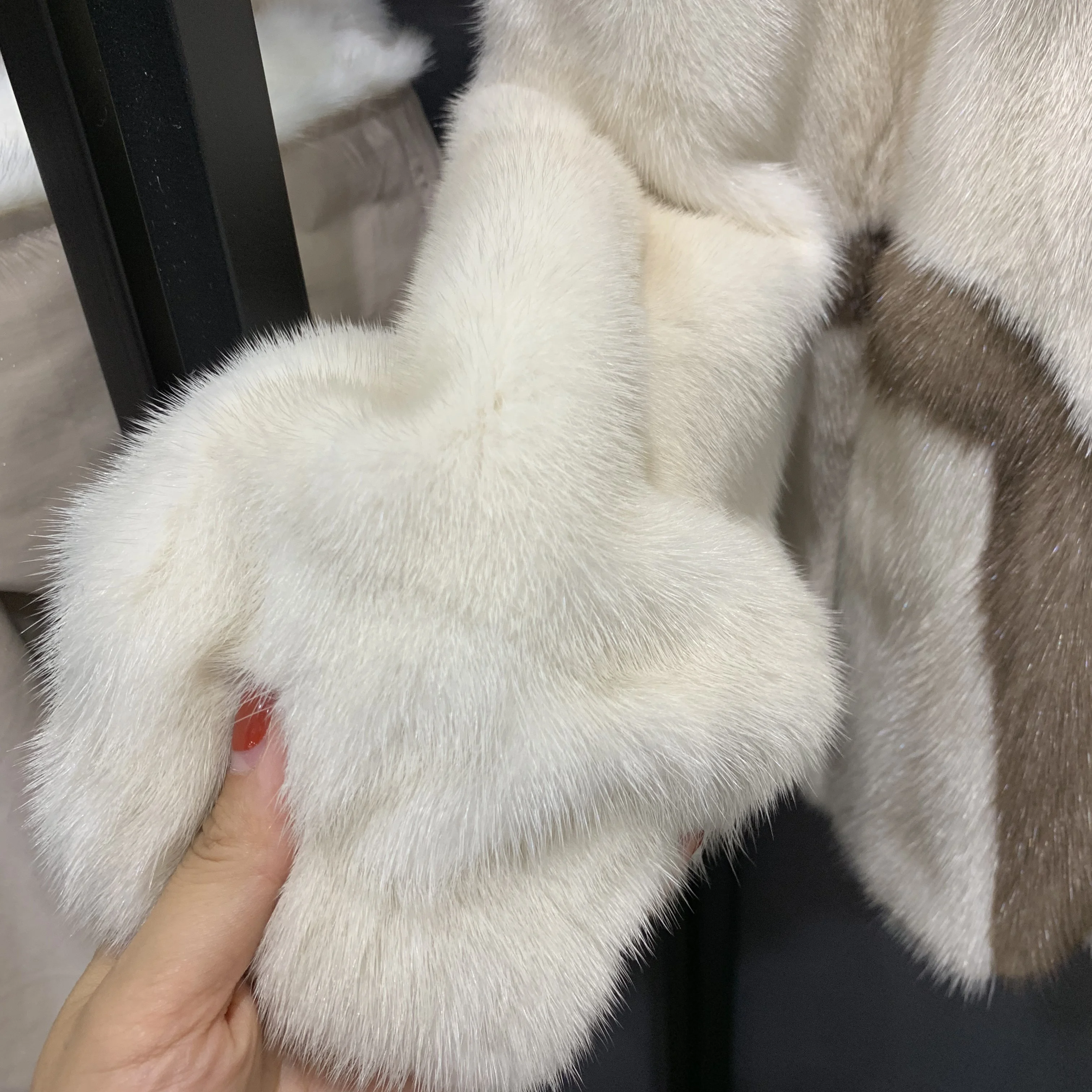 SQXR мех из натурального меха норки модная женская кофта из натурального меха норки женская шуба из натурального меха норки Горячая популярная