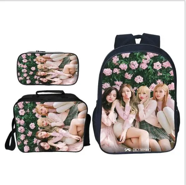 

Stylish Backpack K POP Blackpink School Bags for Girls Famous Star Children Backpack Teenager Kids Bags Schoolbag Mochila