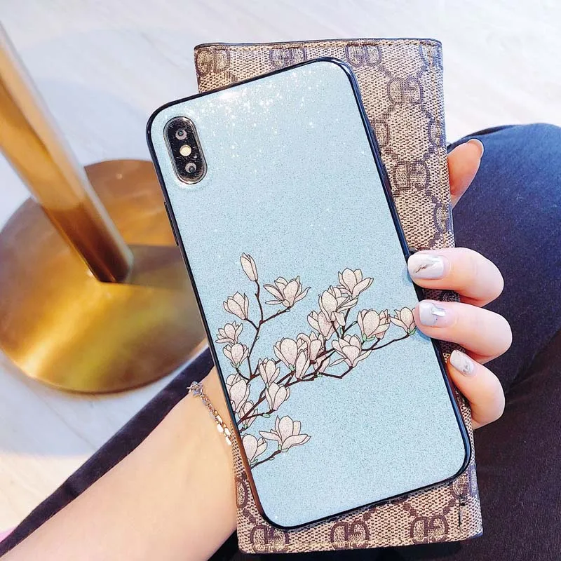Чехол YSW для Huawei Honor Play 9 lite 7X 8X Max Note 10 V9 V10 8 8C 6C Pro P Smart Plus Magic 2 мягкий блестящий чехол