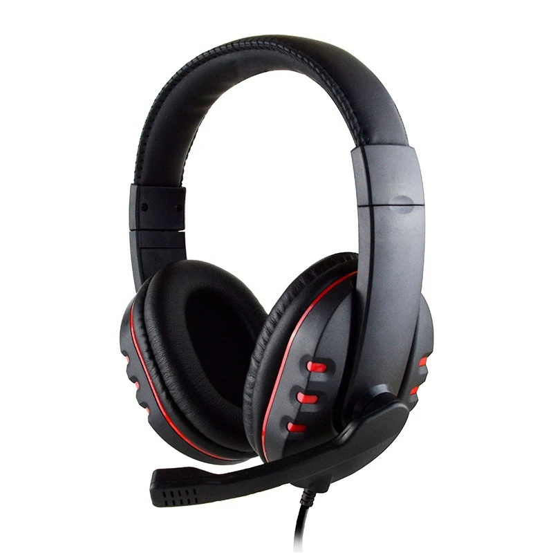 Gaming Headphones 3 5mm Wired Headset Noise Canceling Earphone with Microphone Volume Control for PC Laptop