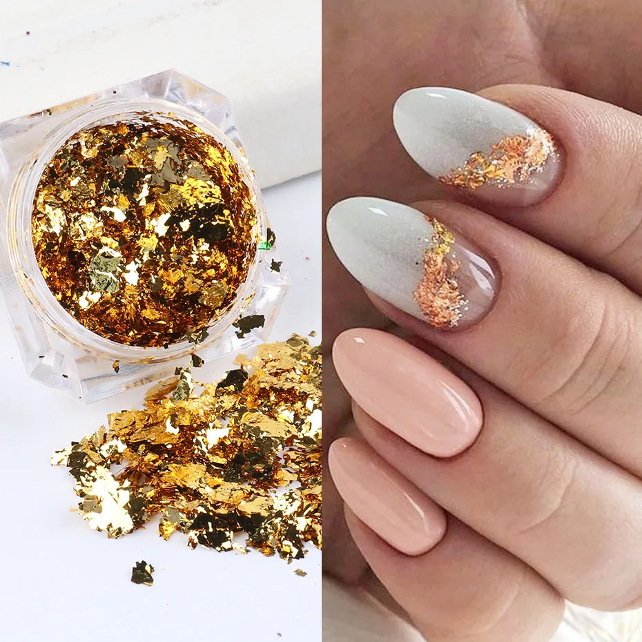 Holographic Glitter Nail Art Foils FBCB01-08