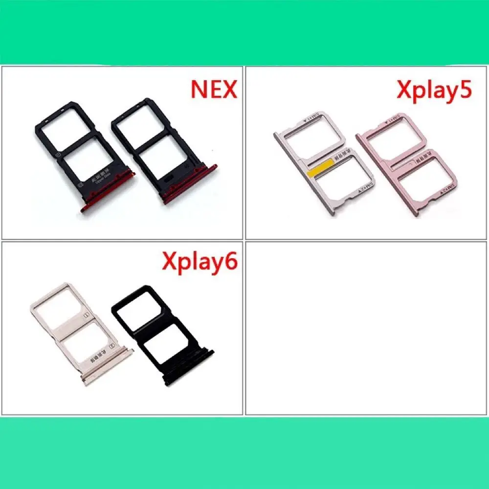 VIVO NEX nex3 Xplay5 xplay6 Micro Dual SIM TF SD карта держатель адаптер ридер водонепроницаемый