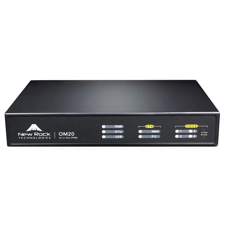 IP PBX с 2 FXO универсальная телефонная система поддерживает межофисные звонки через