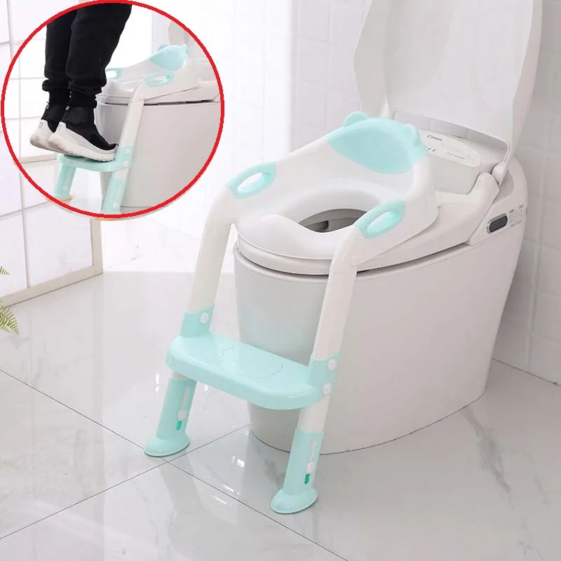 Removable Baby Toilet Training Potty Seat Folding Baby Potty Kids