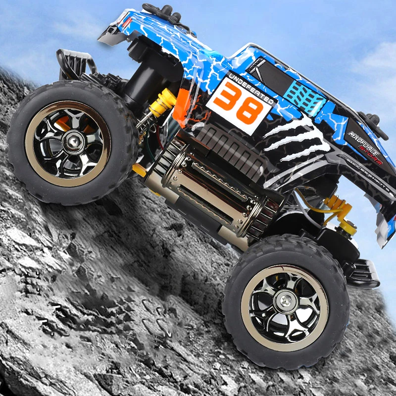 1:28 4 соединения пвх внедорожника высокая скорость Bigfoot подвижная автомобильная 2,4g беспроводной пульт дистанционного управления автомобиля