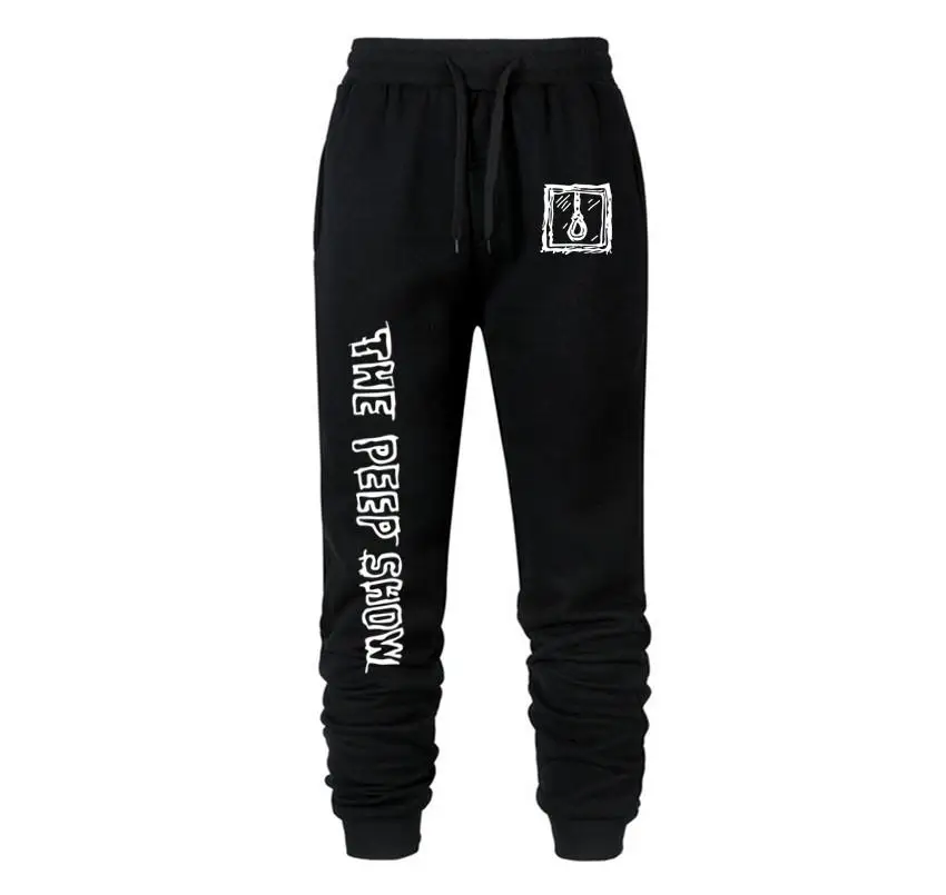 Новинка, Мужские штаны для бега с буквенным принтом, теплые зимние спортивные штаны, мужские брюки, спортивные штаны для бодибилдинга