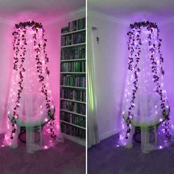 

LED Fairy String Lights Personalized Garland Light Smart Bluetooth APP Remote Control Lamp For Outdoor Christmas Tree Decoration
