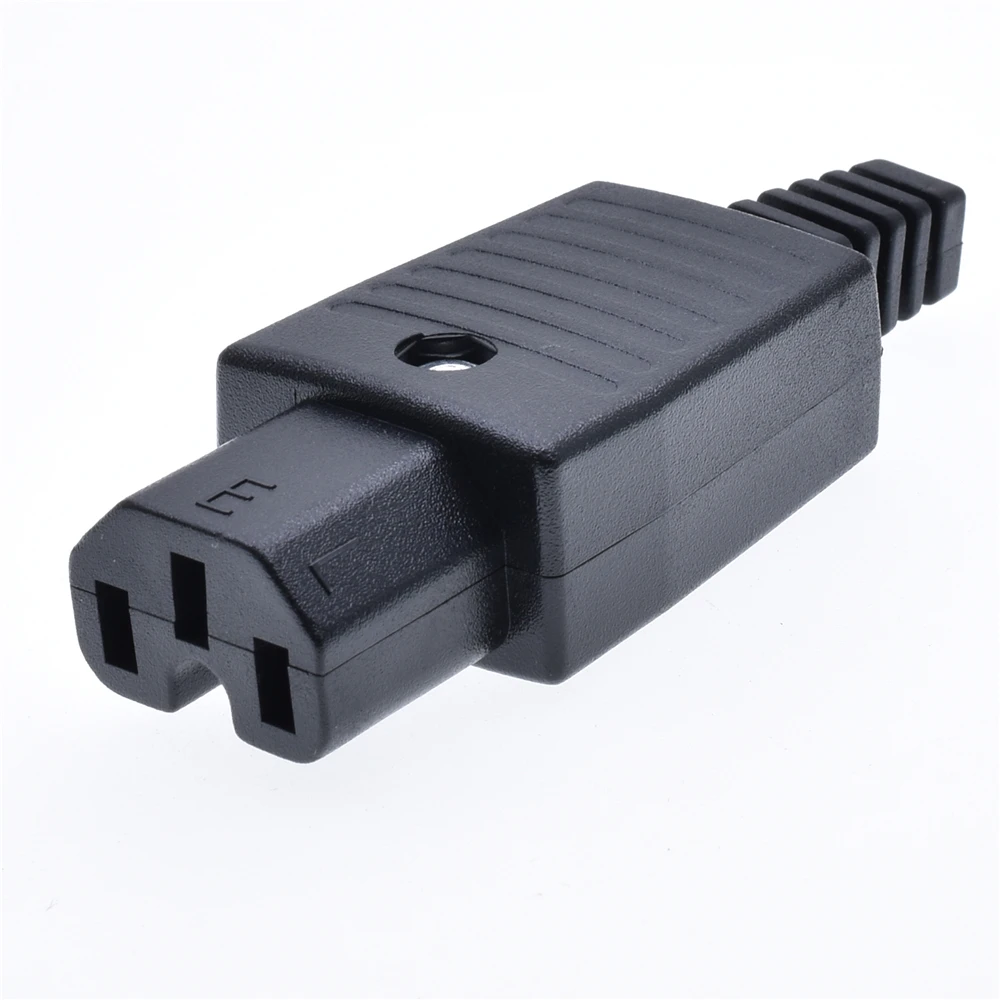 Description Picture 6 of itemIEC C15 C14 power connector 10A 3 prong electric plug adapter female male wiring Industrial IC work accessories