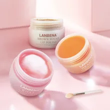 Украсьте губ Цвет гладкая штрафы для ухода за губами скраб увлажняющий пилинг анти-сушки маска для губ