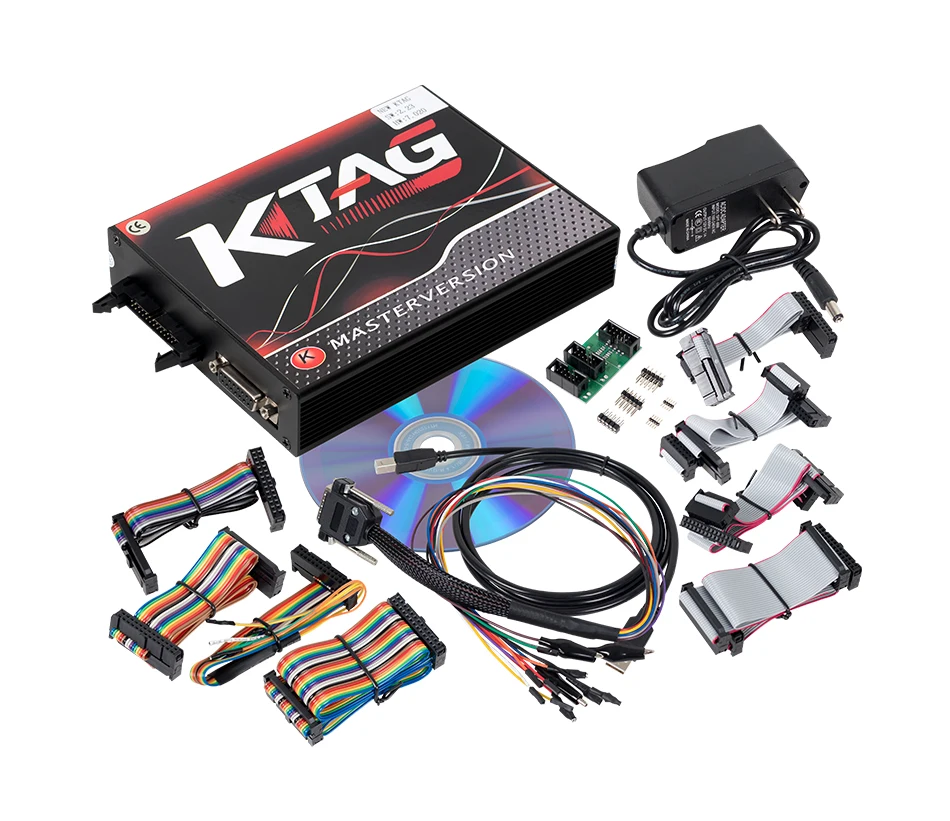 KTAG K-TAG V7.020 V2.23 2 светодиодный мастер версия без жетона лимит автомобиль/мотоцикл/грузовик ЭБУ Программирование FW V7.020 SW V2.23 функция BDM