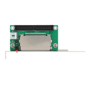 

Connector Compact Flash Converter PCI Bracket 40-Pin CF To IDE Bootable Back Panel Adapter