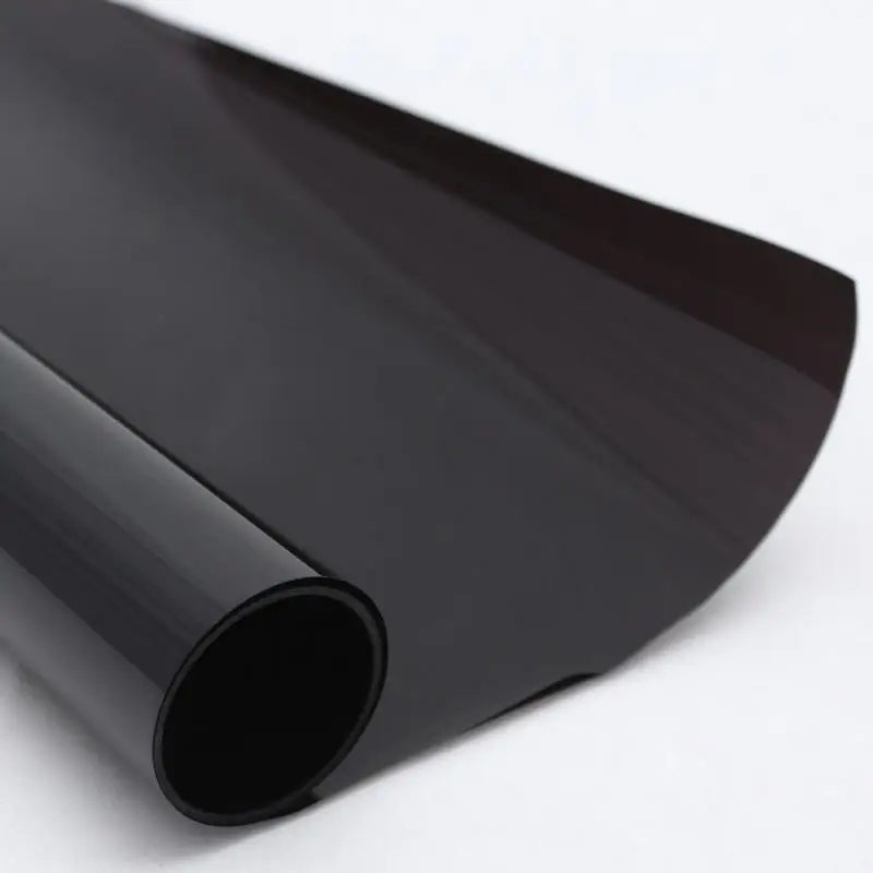 Black 20cm X 150cm Car Window Solar Protection Film Windshield Sun Shade Auto Window Car Stickers 99% Anti-UV Rate Dropshipping