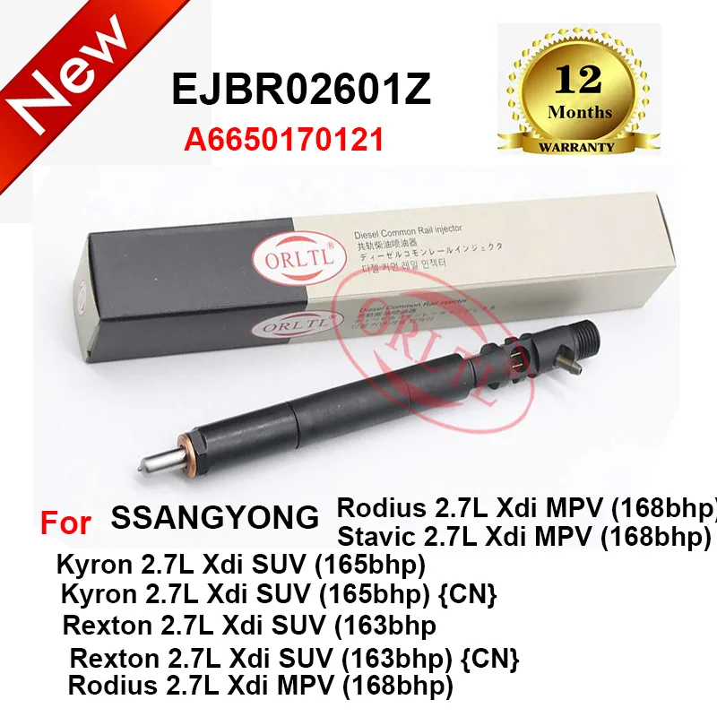 Ejbr02601z A6650170121 Diesel Ejbr04501d Ejbr03401d Injector Nozzle ...