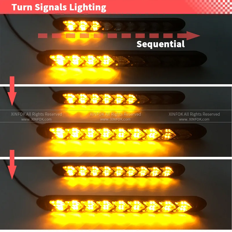 2Pcs Hot Sale 12V 6LED Mini Lampe Universel Moto Clignotant Lumière Indicateur
