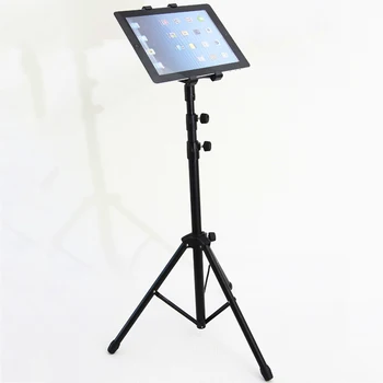 

1.48m Floor Stand Holder For iPad 7-10.5 inch Phone Tablet 270° Rotating Adjustable Metal Holder Stable Tripod Stands Support