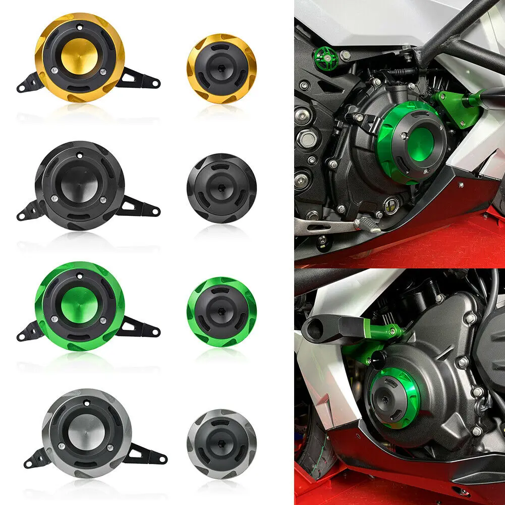 

Для Кавасаки ниндзя 400 EX400 Z400 Ninja400 2018-2023 защита статора двигателя, протектор, поломка рамы, ползунок, чехол