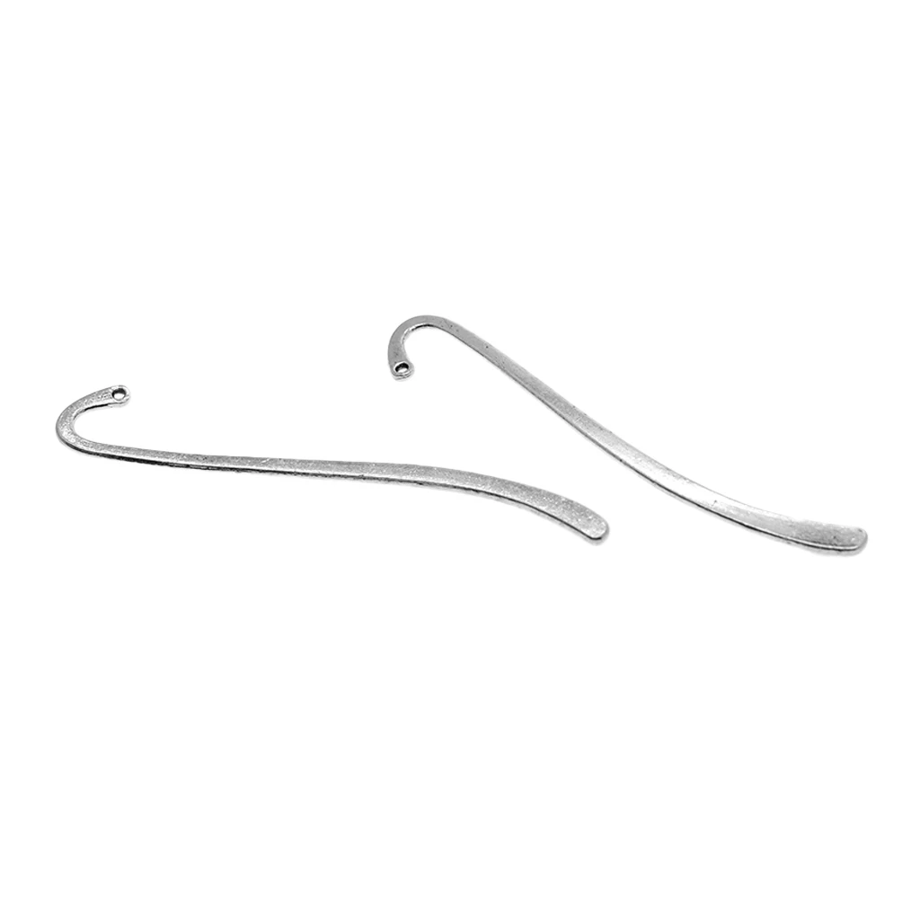 Lots of 130 Assorted Color Size Metal Bookmarks Hook Bookmark Bookmarkers for DIY Beading Pendant Jewelry Making Findings