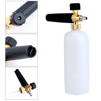 

Car Washing Machine Profession Foam Gun 1/4 Snow Bubble Watering Can Adjustable High Pressure Bubble Watering Can Washer Only
