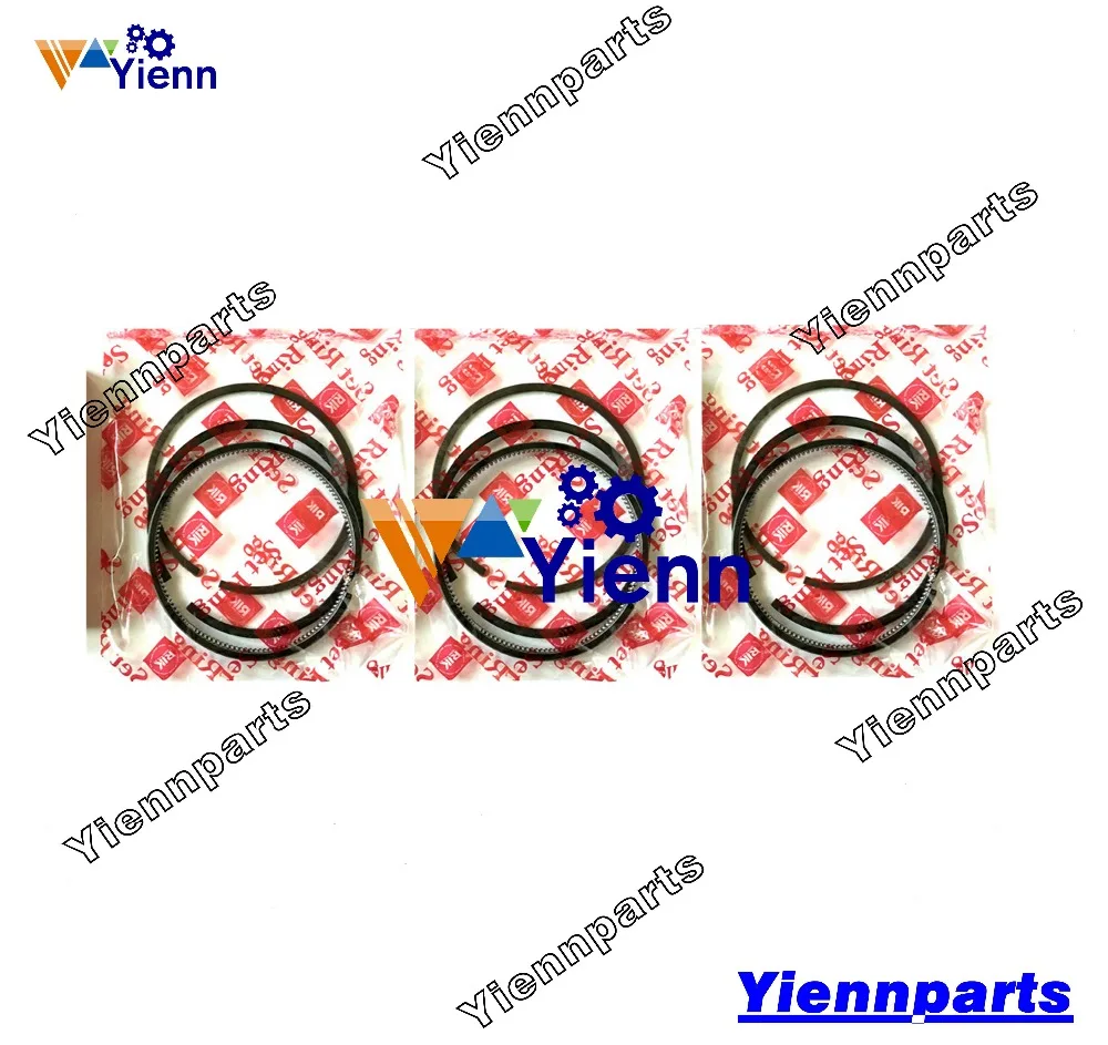 4 piston ring set