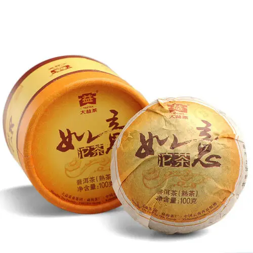 RUYI * 2012 премиум чай Tuocha MengHai Dayi TAE Ripe pu-erh 100 г Tuo Cha | Дом и сад
