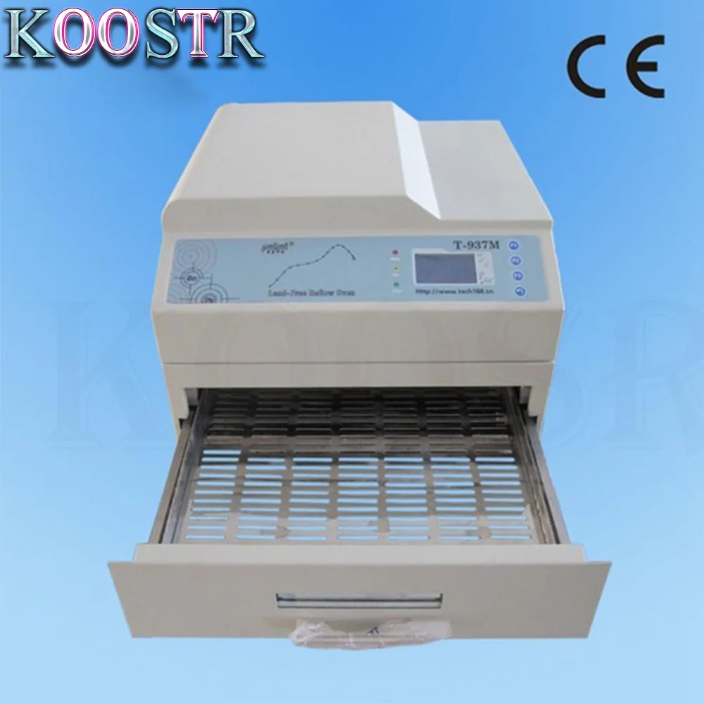 

New Arrival PUHUI T-937M Reflow Oven T937M Lead-free Reflow Solder Oven BGA SMD SMT Rework Sation T 937M Reflow Wave Oven
