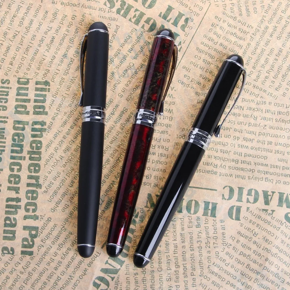 JINHAO X750 художественная авторучка Pull-type колпачок изогнутый-наконечник для письма живопись подарок