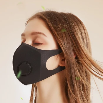 

1pcs Sponge Anti Dust Mask PM2.5 Activated Carbon Filter Face Mouth Masks Reusable Mouth Cover Anti Fog Haze Respirator Unisex
